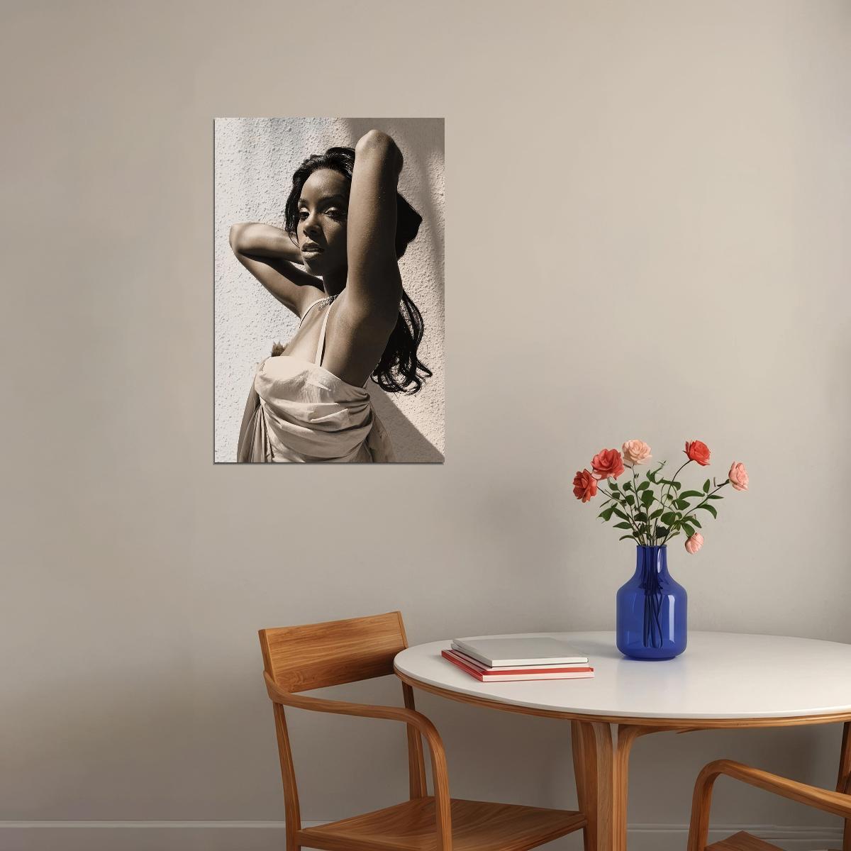 Kelly Rowland American Music Artist Songwriter And Dancer Poster Wall Art Print Home Wall Decor - xonomax