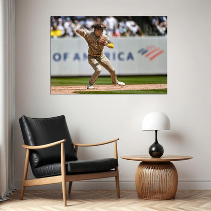 Kim Ha-seong San Diego Padres Baseball Player Athlete Poster Wall Art Print Home Wall Decor