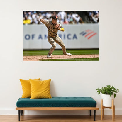 Kim Ha-seong San Diego Padres Baseball Player Athlete Poster Wall Art Print Home Wall Decor