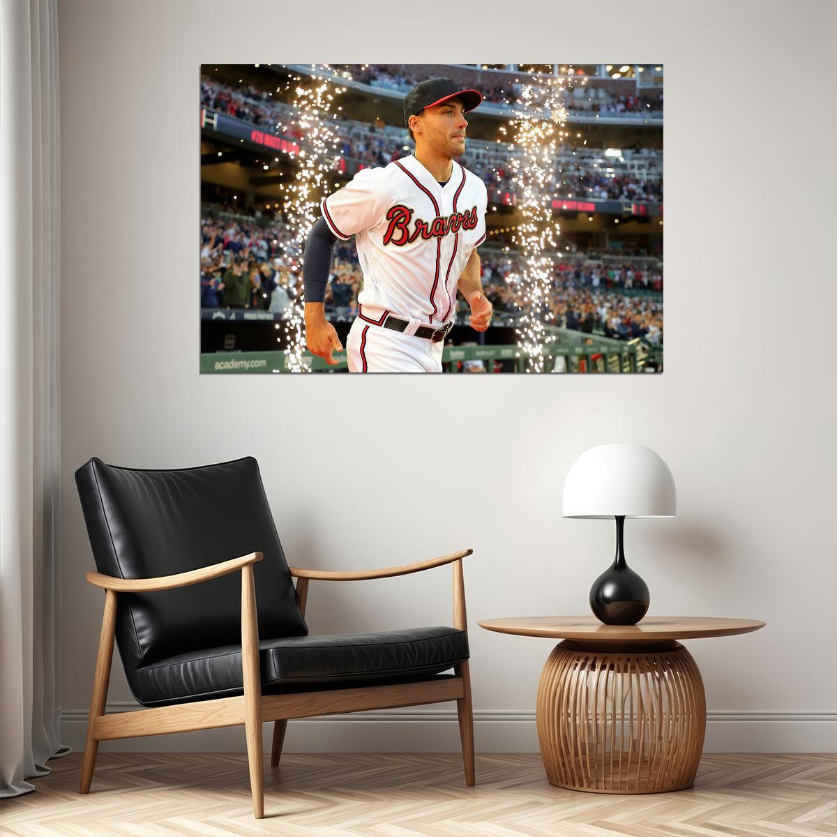 Matt Olson Atlanta Baseball Player Athlete Sport Poster Wall Art Print Home Wall Decor