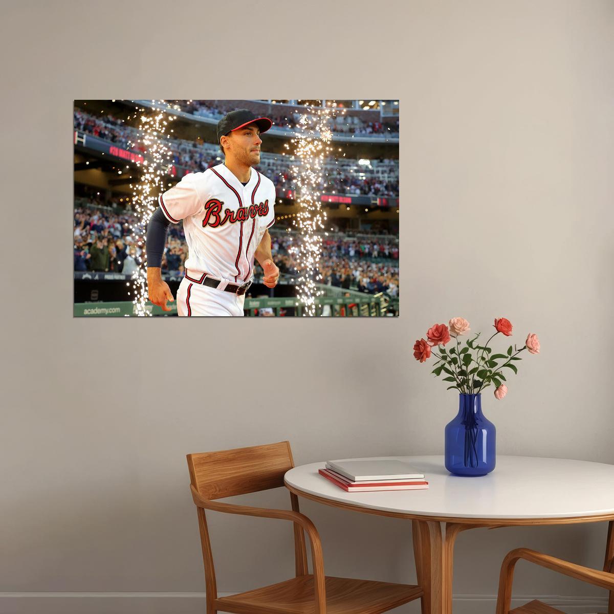 Matt Olson Atlanta Baseball Player Athlete Sport Poster Wall Art Print Home Wall Decor