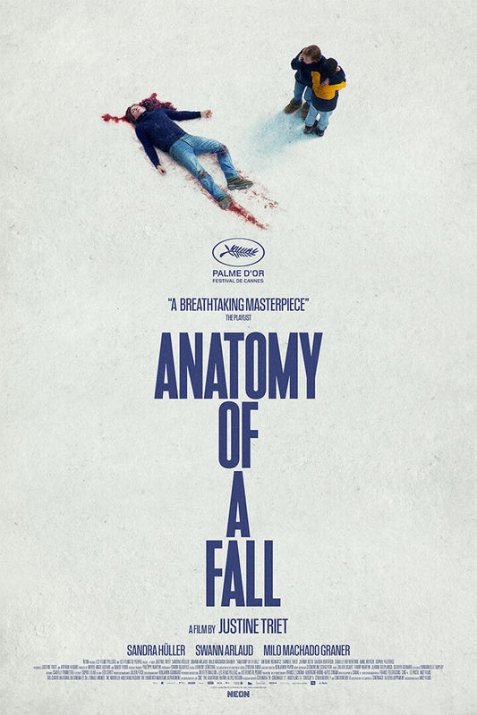 Anatomy Of A Fall Movie Crime Drama Thriller Poster Wall Art Print Home Wall Decor - xonomax