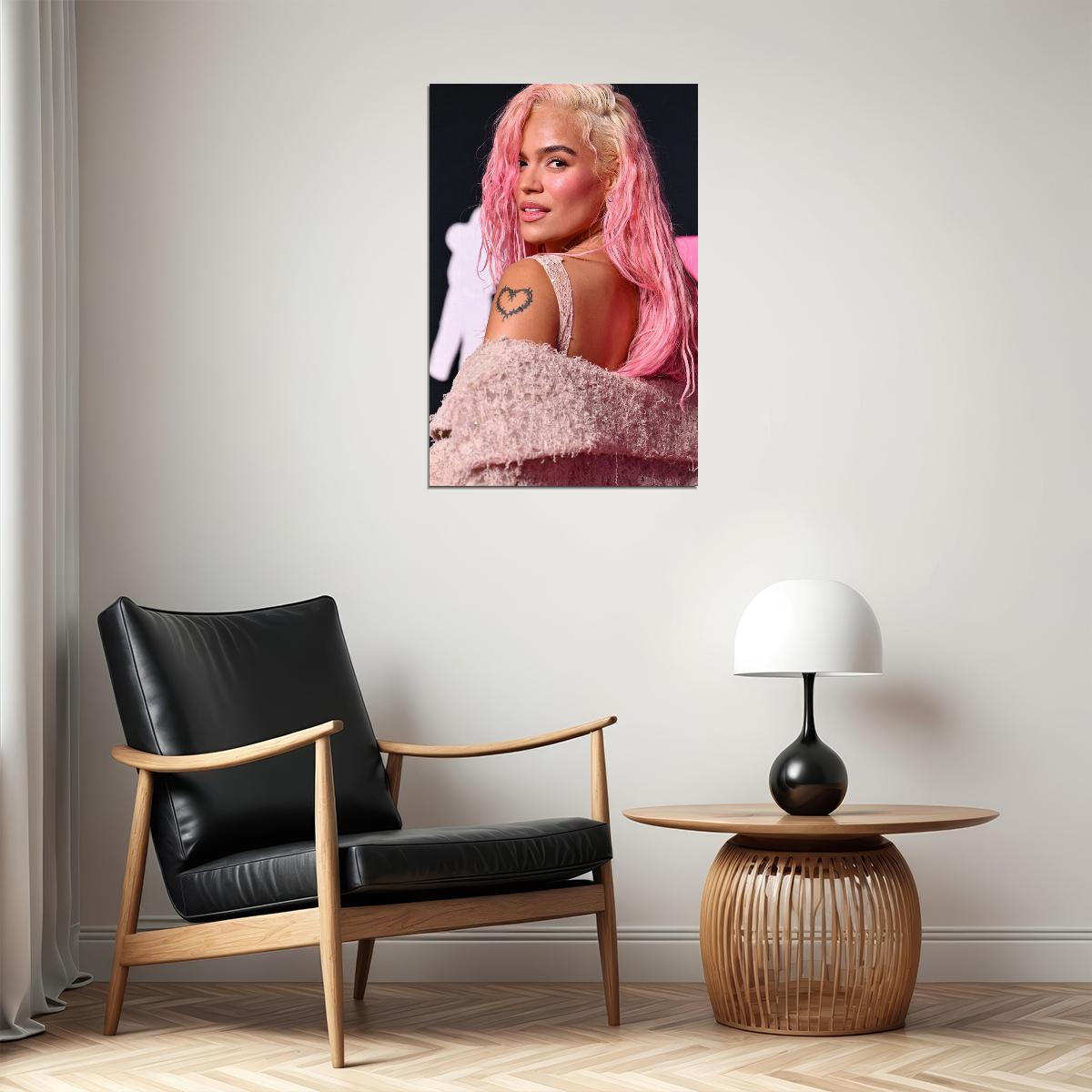 Karol G Colombian Reggaeton Singer And Songwriter Poster Wall Art Print Home Wall Decor - xonomax