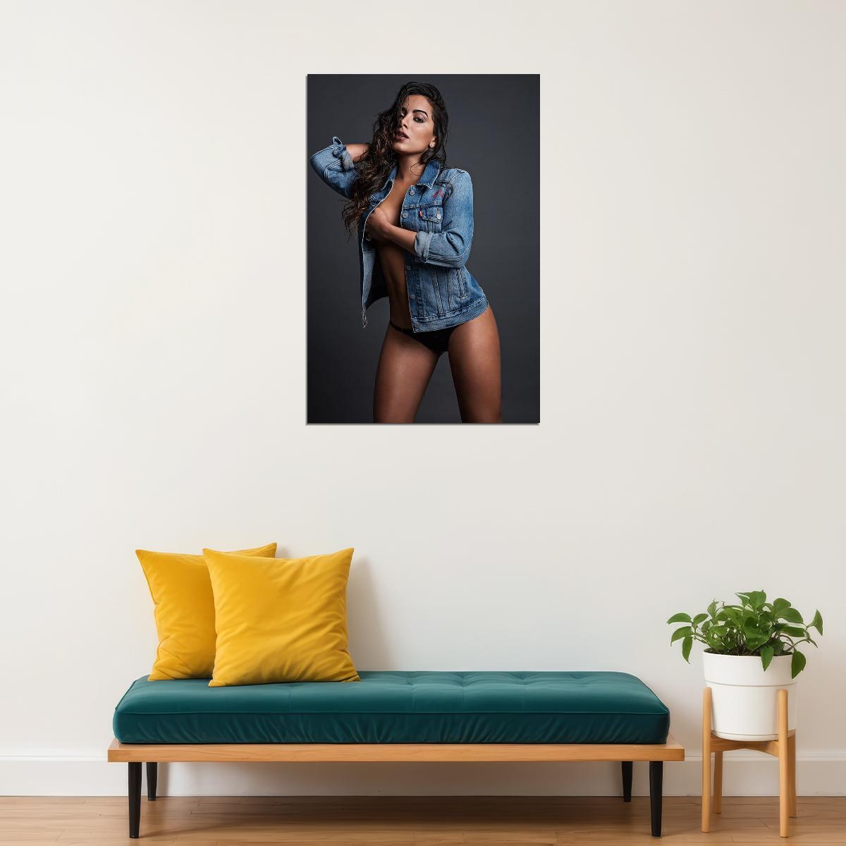 Anitta Brazilian Singer Songwriter Actress Television Host Poster Wall Art Print Home Wall Decor - xonomax