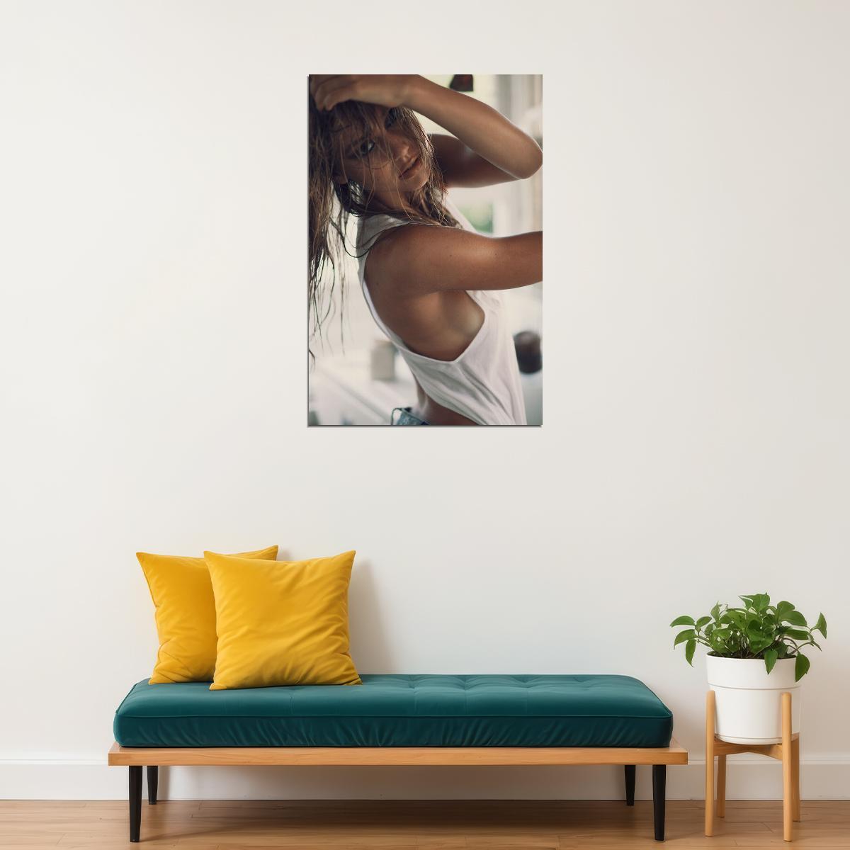 Alexis Ren Sexy Model Hot Girl Attractive Young Famous Poster Wall Art Print Home Wall Decor - xonomax