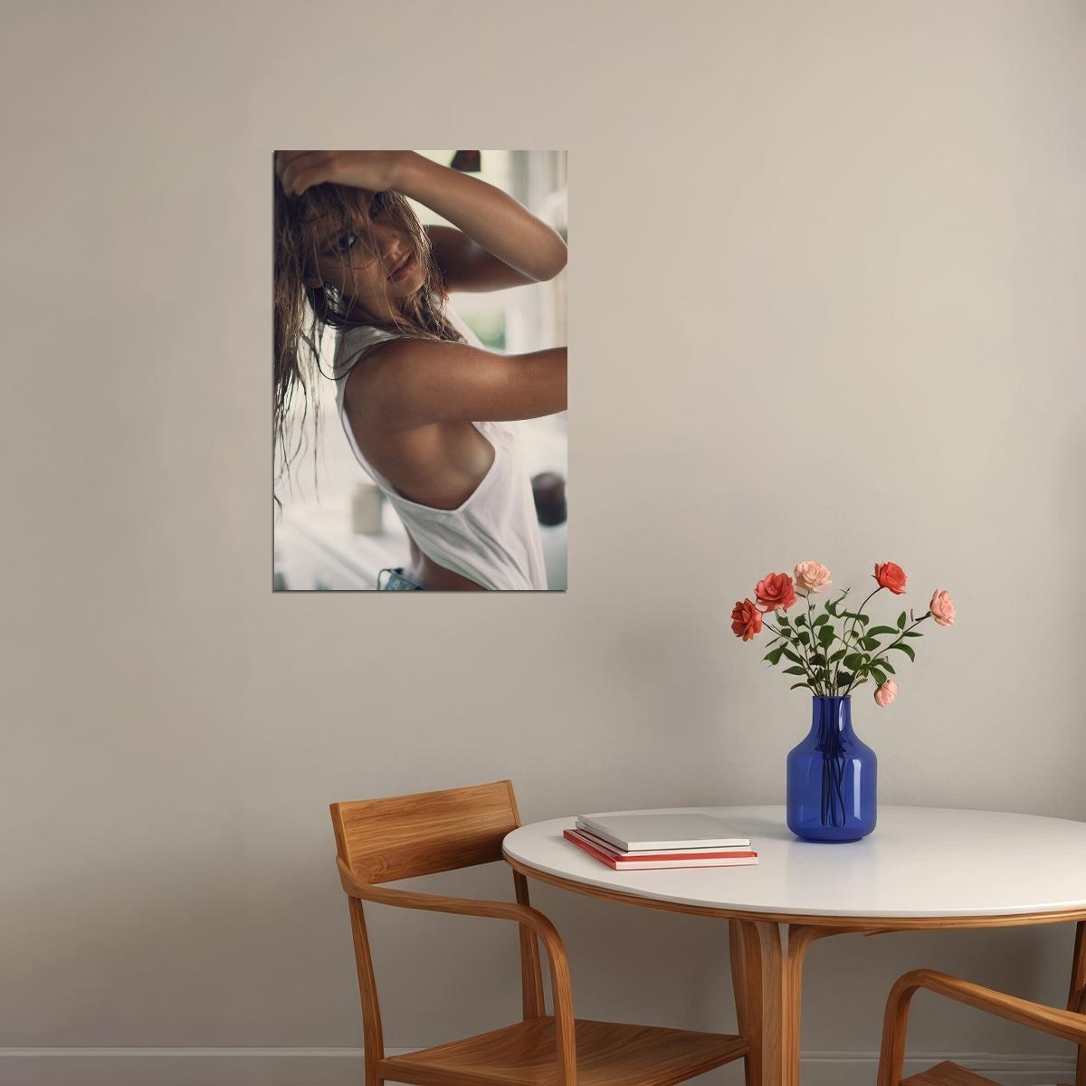Alexis Ren Sexy Model Hot Girl Attractive Young Famous Poster Wall Art Print Home Wall Decor - xonomax