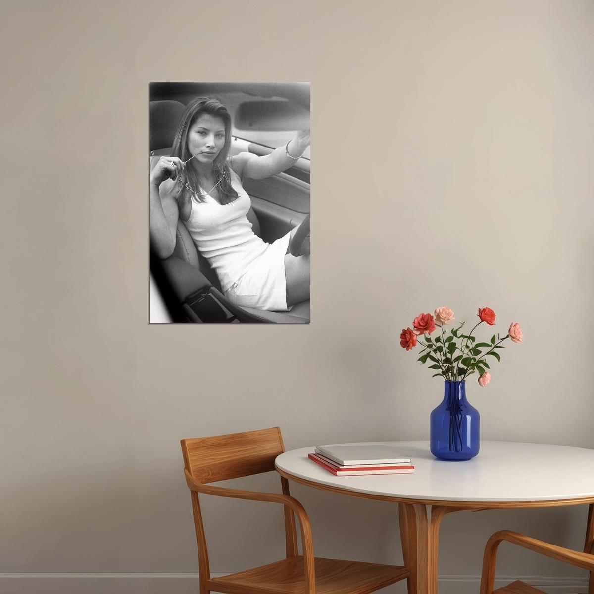 Jessica Biel Former Model And American Actress Poster Wall Art Print Home Wall Decor
