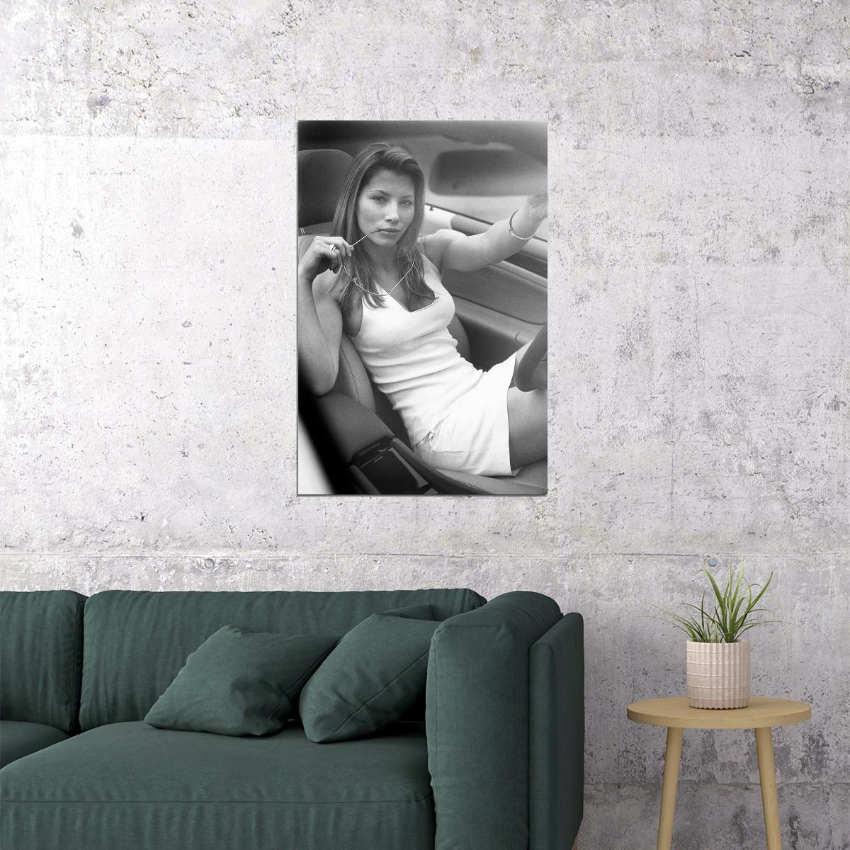 Jessica Biel Former Model And American Actress Poster Wall Art Print Home Wall Decor