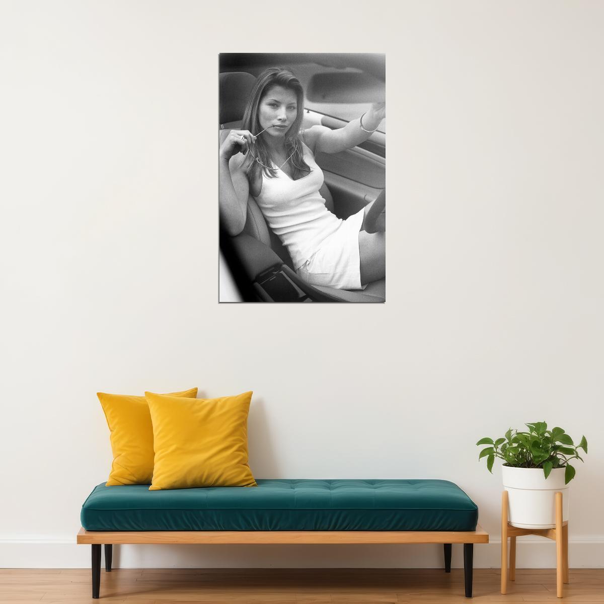 Jessica Biel Former Model And American Actress Poster Wall Art Print Home Wall Decor
