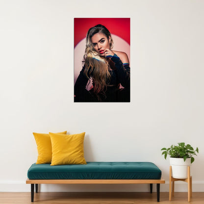Karol G Colombian Reggaeton Singer And Songwriter Poster Wall Art Print Home Wall Decor - xonomax