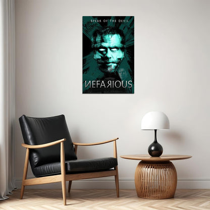 Nefarious Movie Horror Thriller Crime Poster Wall Art Print Home Wall Decor - xonomax