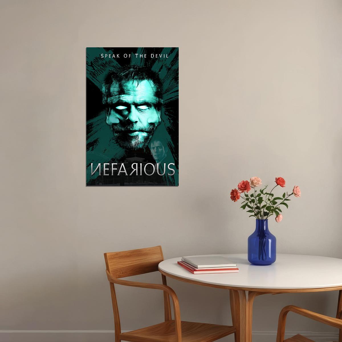Nefarious Movie Horror Thriller Crime Poster Wall Art Print Home Wall Decor - xonomax