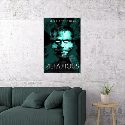 Nefarious Movie Horror Thriller Crime Poster Wall Art Print Home Wall Decor - xonomax