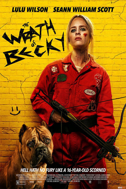The Wrath Of Becky Movie Action Horror Thriller Poster Wall Art Print Home Wall Decor - xonomax