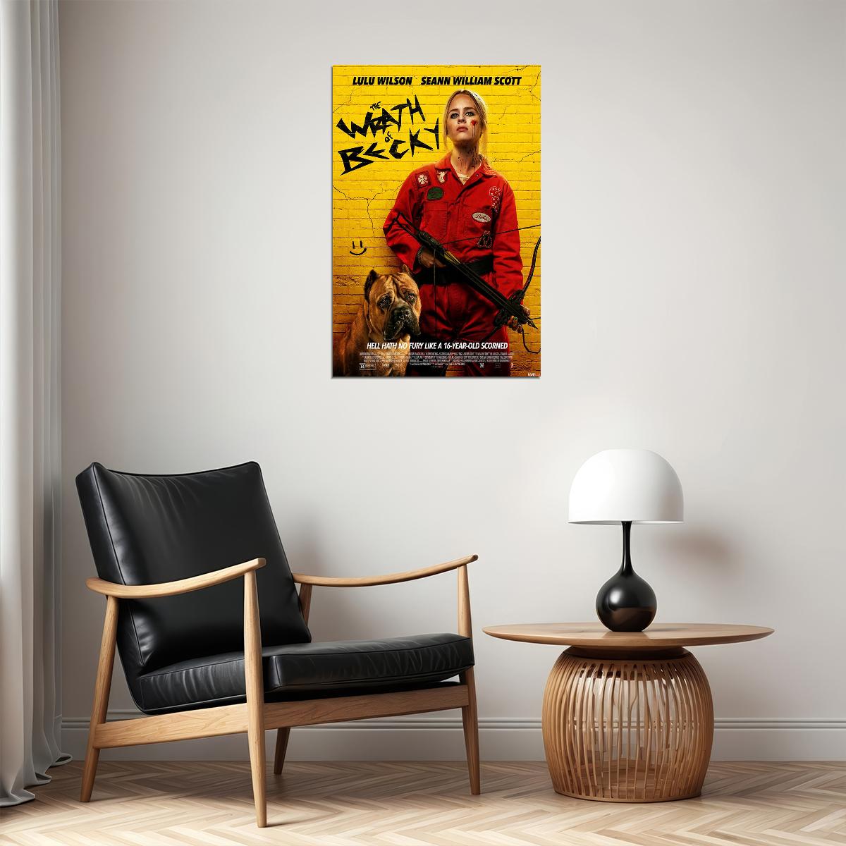 The Wrath Of Becky Movie Action Horror Thriller Poster Wall Art Print Home Wall Decor - xonomax