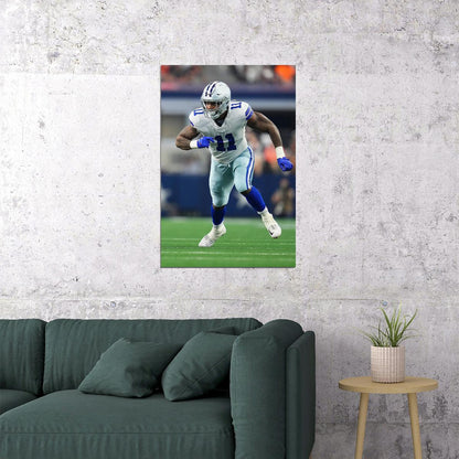 Micah Parsons Dallas Cowboys American Football Player Poster Wall Art Print Home Wall Decor