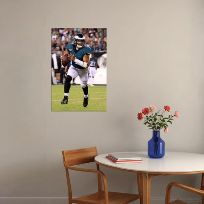 Jalen Hurts Philadelphia Eagles American Football Player Poster Wall Art Print Home Wall Decor