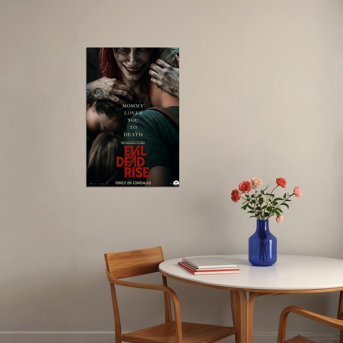 Evil Dead Rise Movie Horror Adventure Poster Wall Art Print Home Wall Decor - xonomax