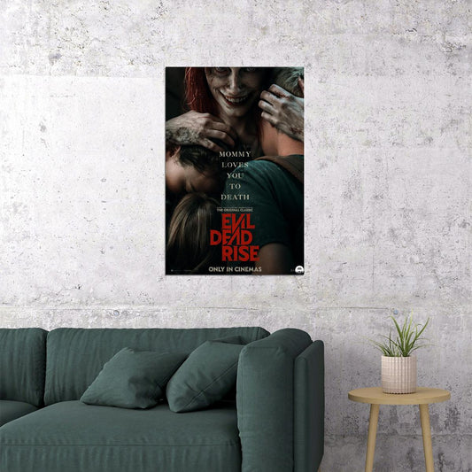 Evil Dead Rise Movie Horror Adventure Poster Wall Art Print Home Wall Decor - xonomax