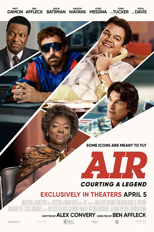 Air Movie Drama Sport Basketball Poster Wall Art Print Home Wall Decor - xonomax