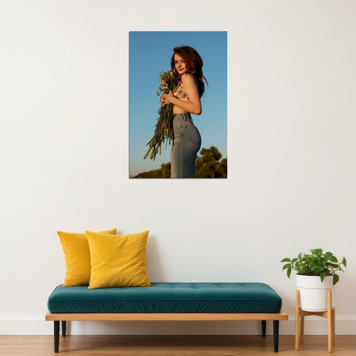 Joey King American Actress Artist Actor Poster Wall Art Print Home Wall Decor