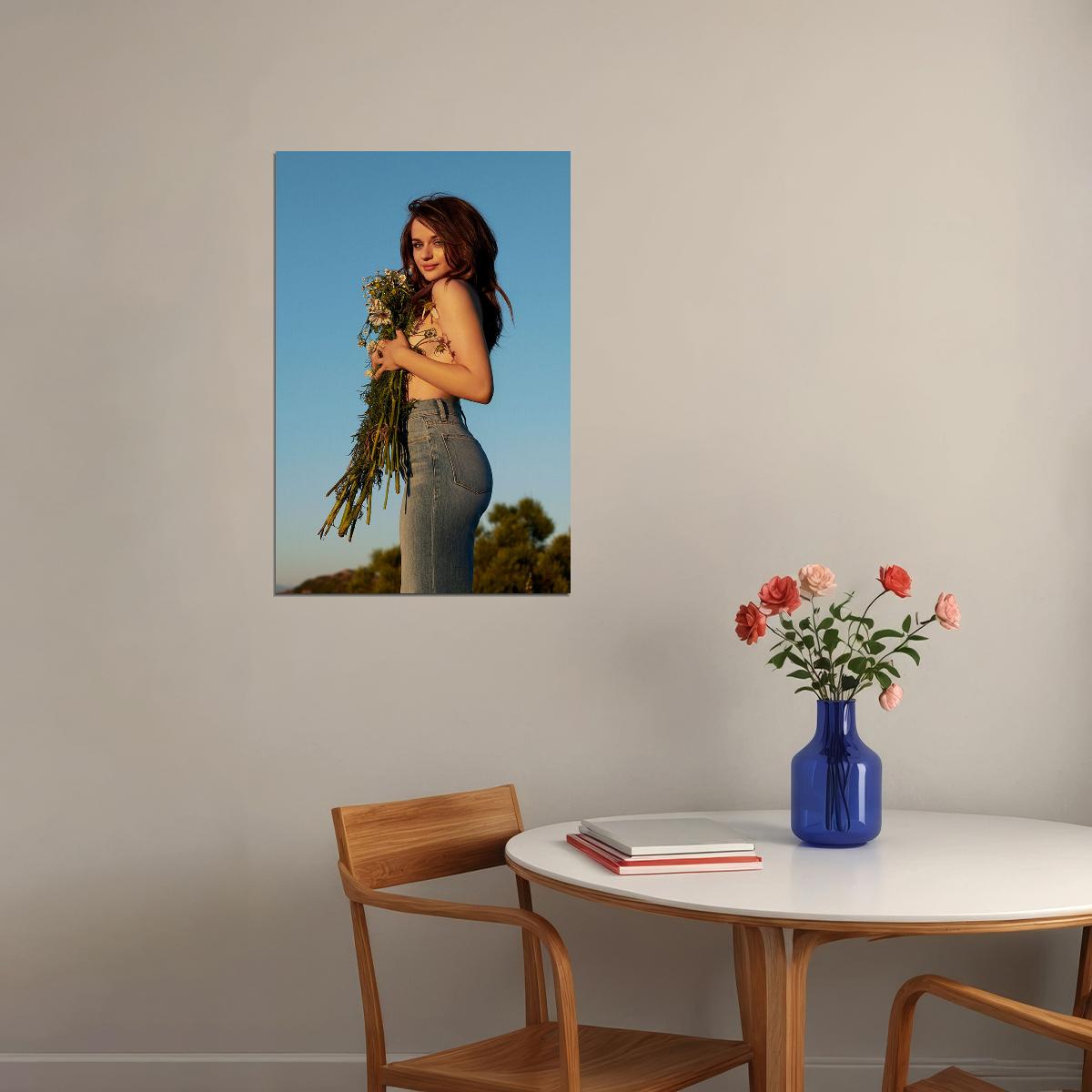 Joey King American Actress Artist Actor Poster Wall Art Print Home Wall Decor