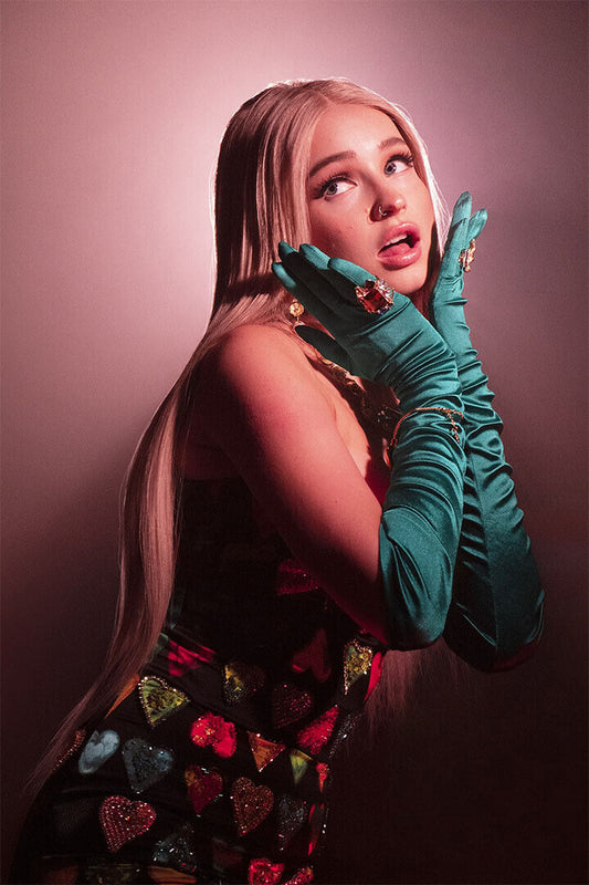 Kim Petras German Model Songwriter And Singer Poster Wall Art Print Home Wall Decor - xonomax