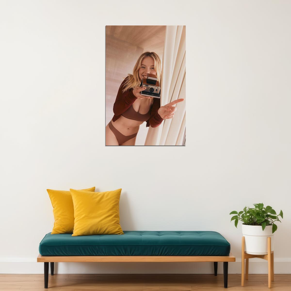 Sydney Sweeney American Artist And Fighter Poster Wall Art Print Home Wall Decor - xonomax