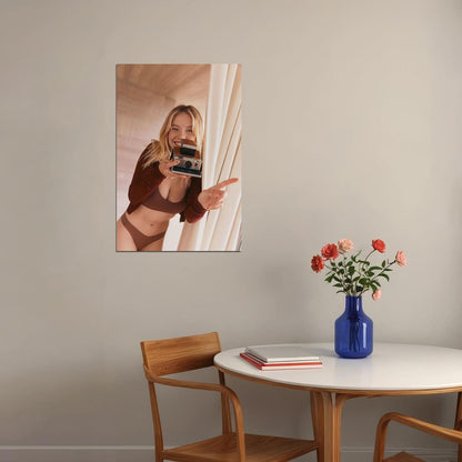Sydney Sweeney American Artist And Fighter Poster Wall Art Print Home Wall Decor - xonomax