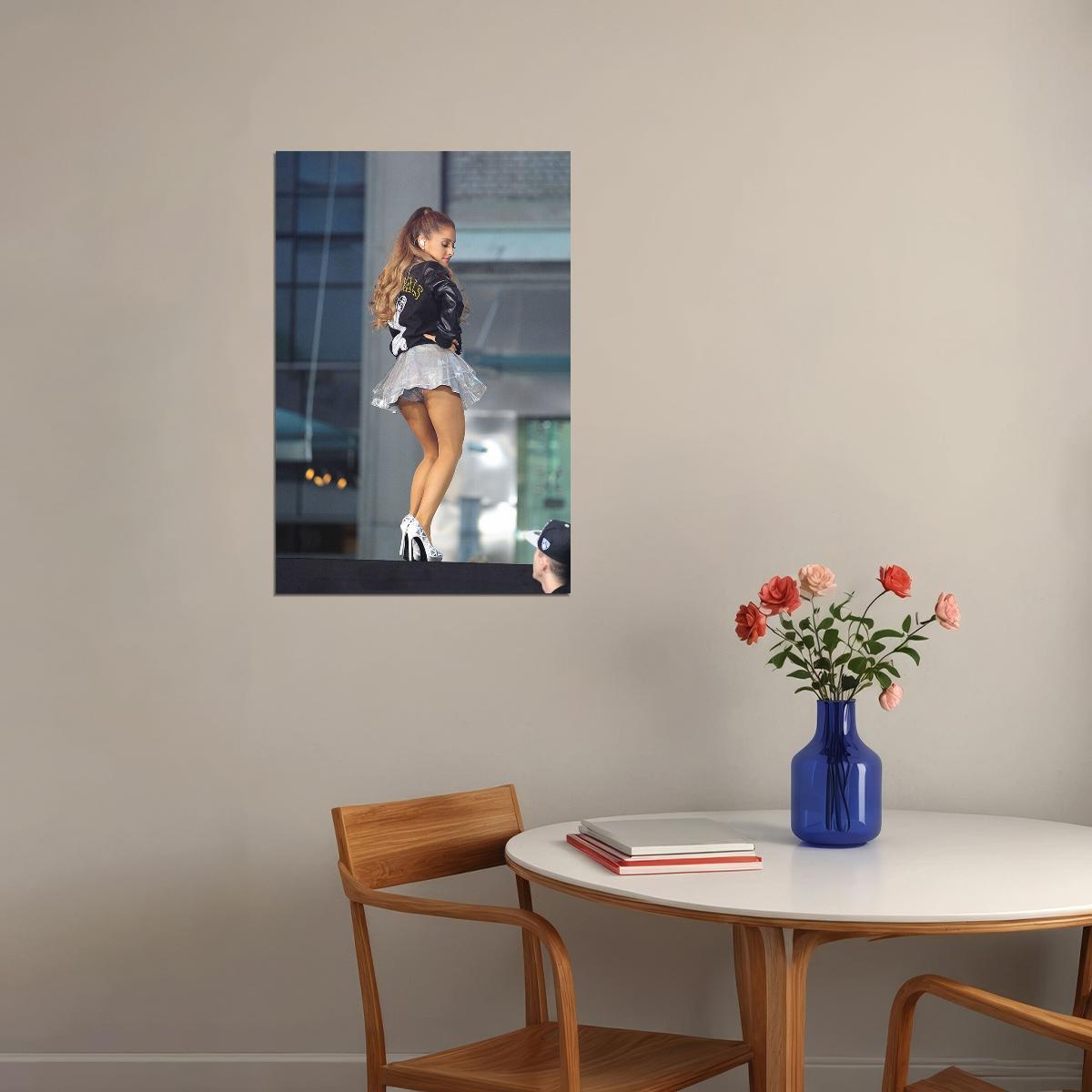 Ariana Grande Rap Music Singer Artist Poster Wall Art Print Home Wall Decor - xonomax