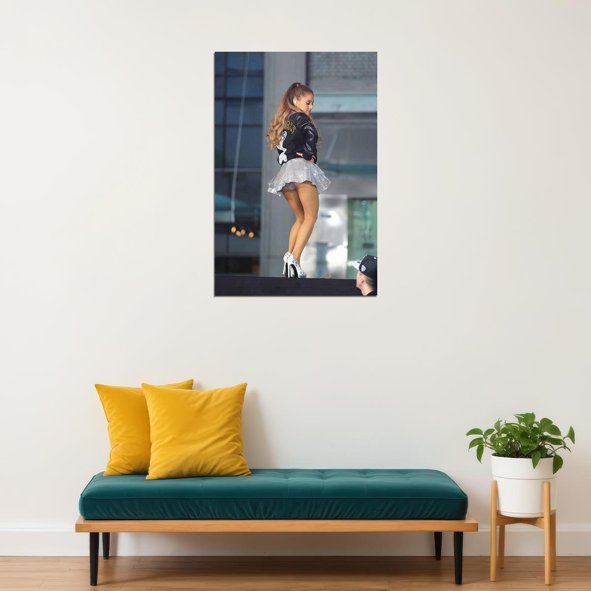 Ariana Grande Rap Music Singer Artist Poster Wall Art Print Home Wall Decor - xonomax