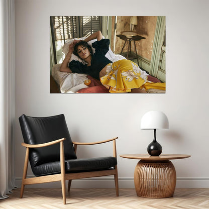 Camila Cabello Girl Music Singer Star Picture Poster Wall Art Print Home Wall Decor - xonomax