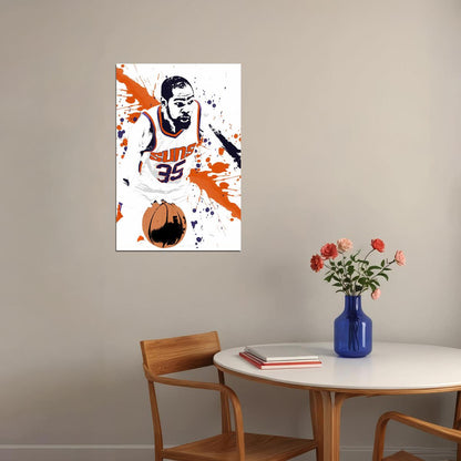 Kevin Durant Phoenix Suns Basketball Star Player Poster Wall Art Print Home Wall Decor