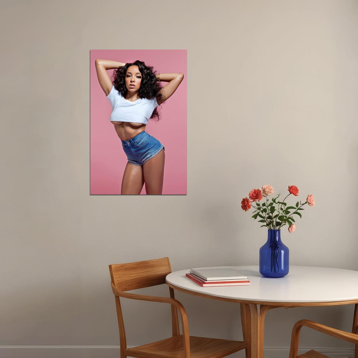Tinashe Producer Music Artist And Singer Poster Wall Art Print Home Wall Decor - xonomax