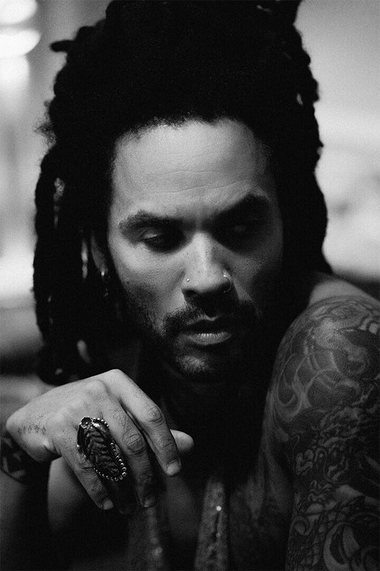 Lenny Kravitz Posed Music Artist Poster Wall Art Print Home Wall Decor - xonomax