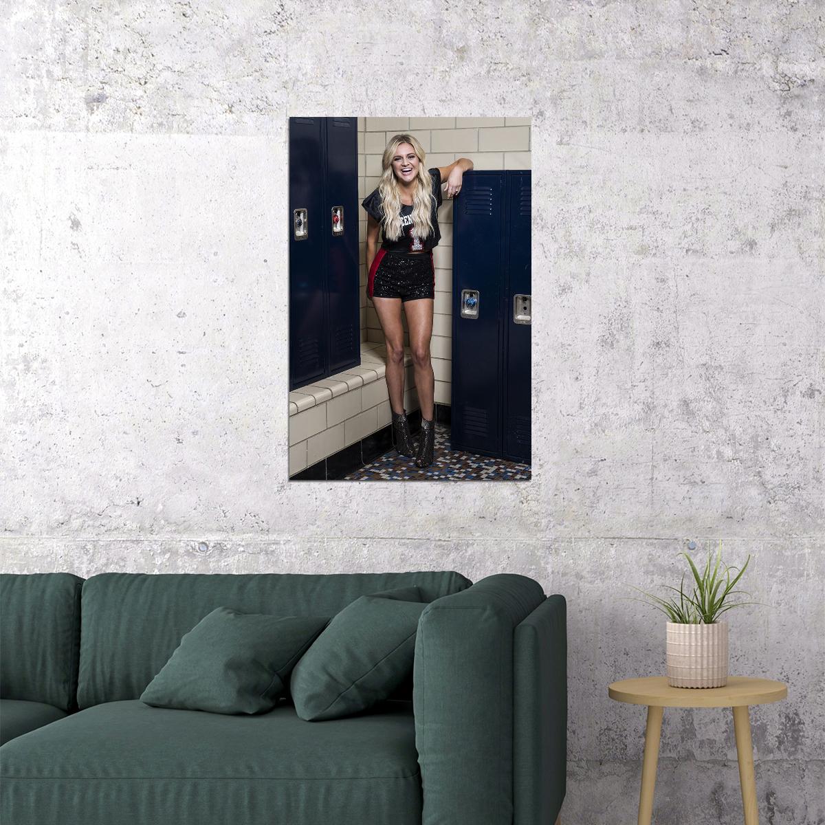 Kelsea Ballerini American Country Pop Singer Poster Wall Art Print Home Wall Decor - xonomax