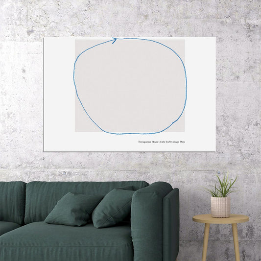 In The End It Always Does Music Artist Japanese House Poster Wall Art Print Home Wall Decor - xonomax