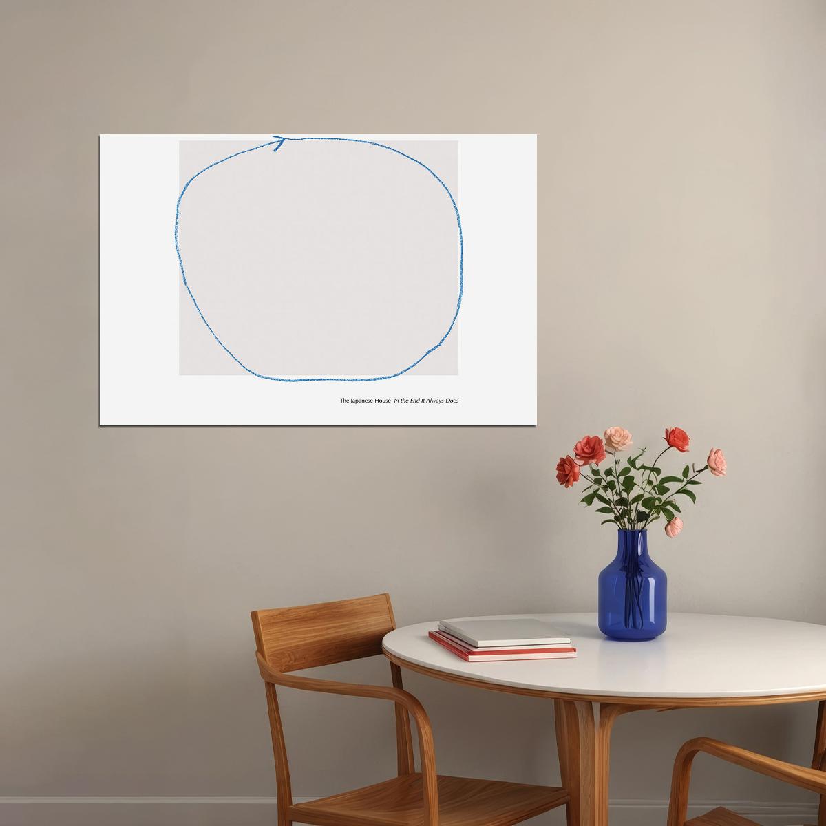 In The End It Always Does Music Artist Japanese House Poster Wall Art Print Home Wall Decor - xonomax