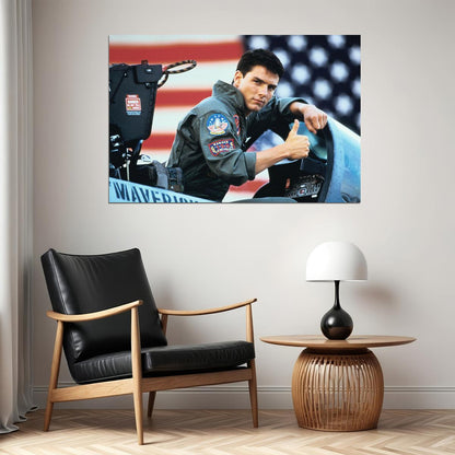 Tom Cruise American Actor Artist And Actress Poster Wall Art Print Home Wall Decor
