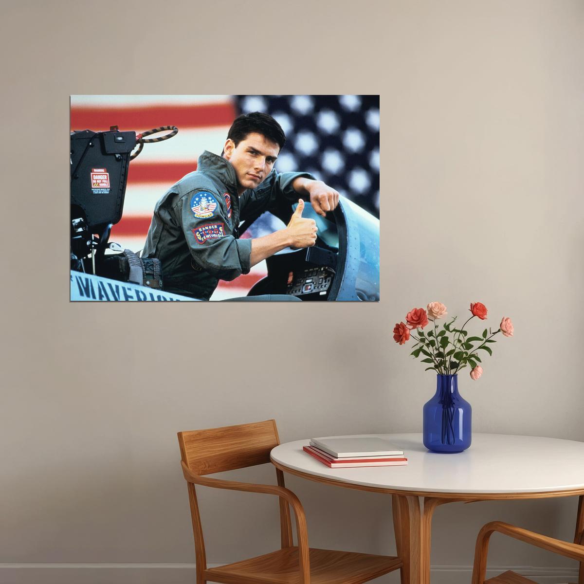 Tom Cruise American Actor Artist And Actress Poster Wall Art Print Home Wall Decor