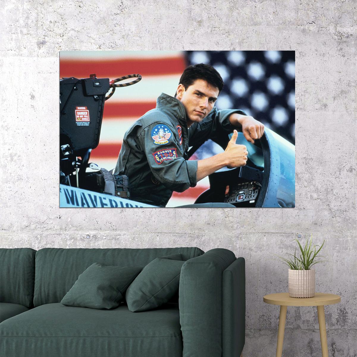 Tom Cruise American Actor Artist And Actress Poster Wall Art Print Home Wall Decor