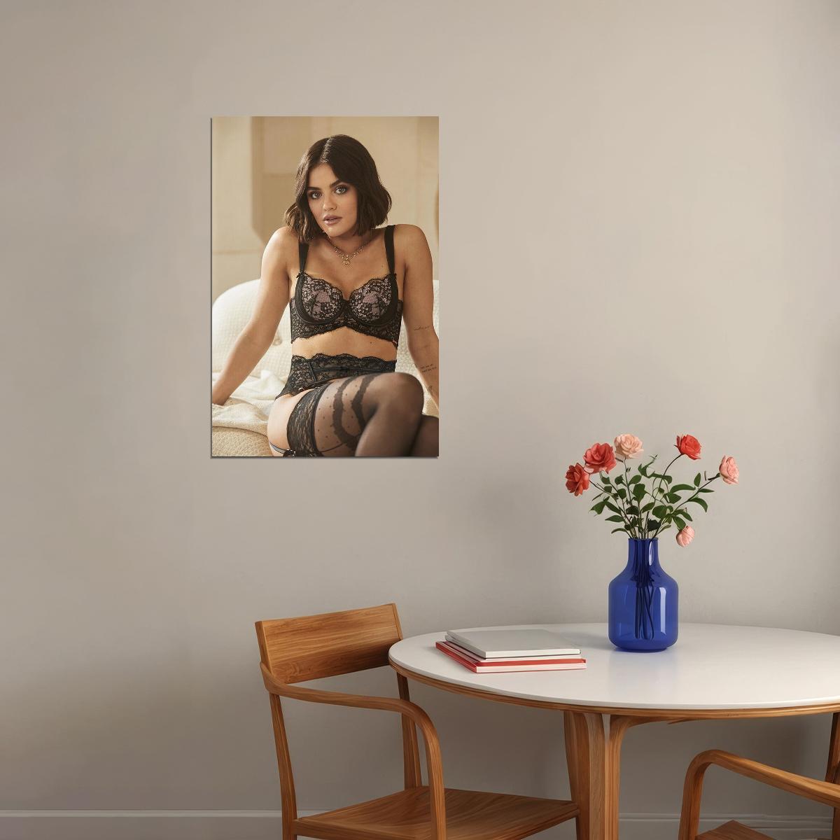 Lucy Hale American Singer And Actor Poster Wall Art Print Home Wall Decor - xonomax
