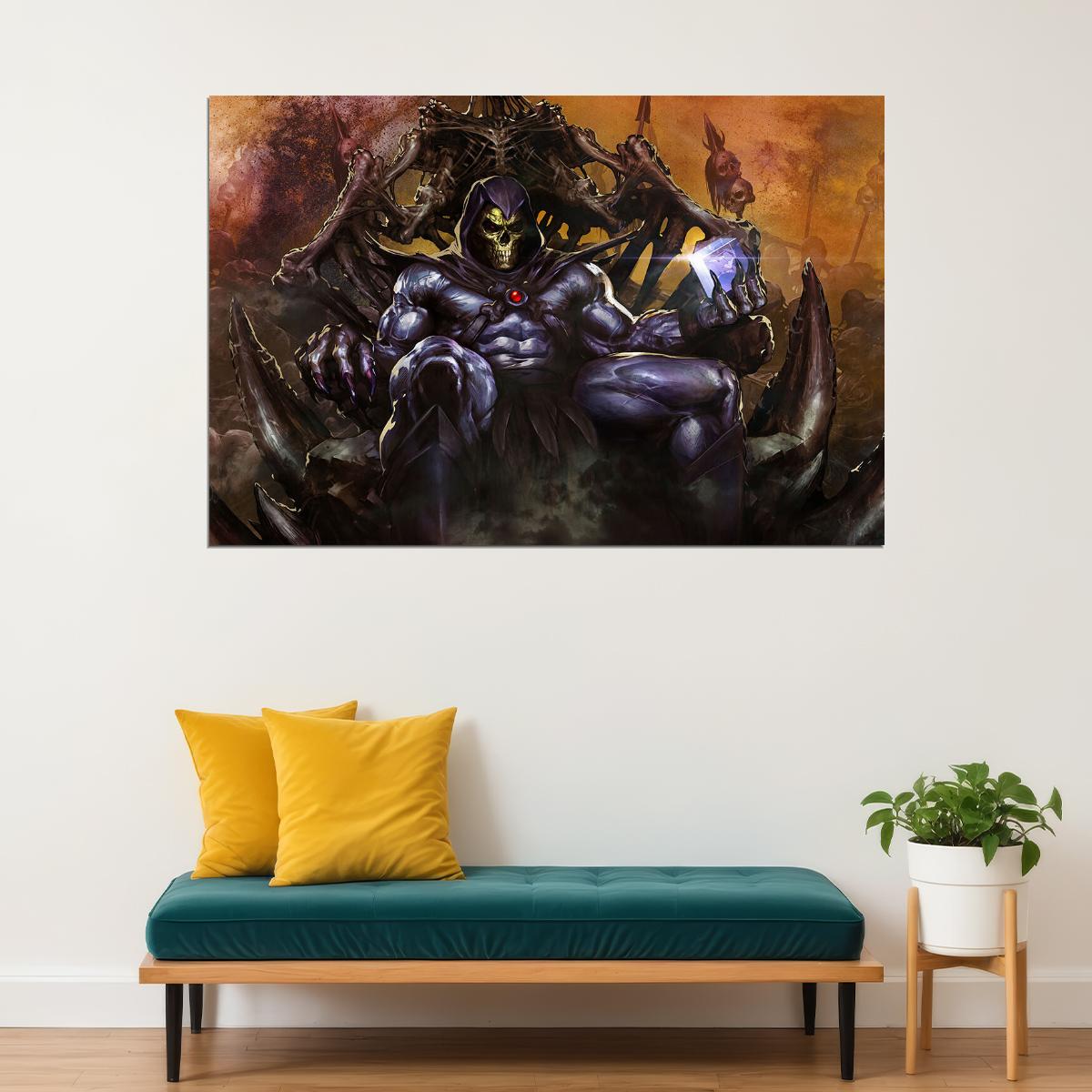 Master Of The Universe Movie Action Skeletor Poster Wall Art Print Home Wall Decor - xonomax