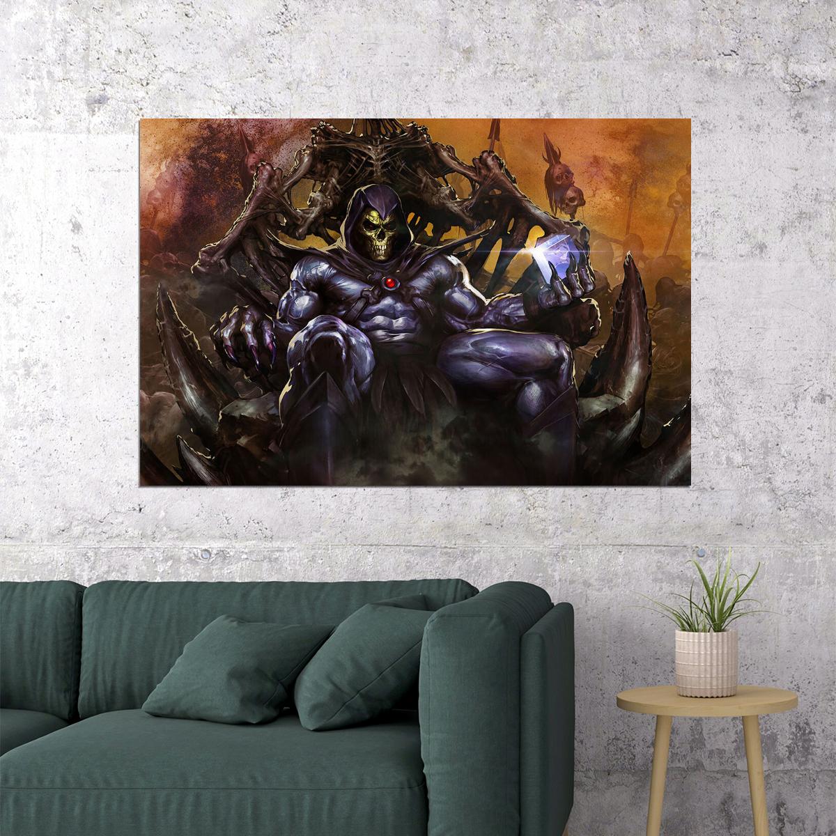 Master Of The Universe Movie Action Skeletor Poster Wall Art Print Home Wall Decor - xonomax