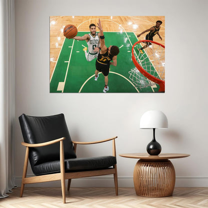 Jayson Tatum American Basketballer Player Boston Celtics Poster Wall Art Print Home Wall Decor