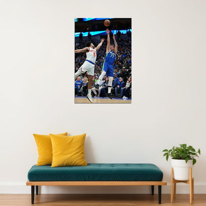 Dallas Mavericks Team Sports Luka Doncic Basketballer 77 Poster Wall Art Print Home Wall Decor