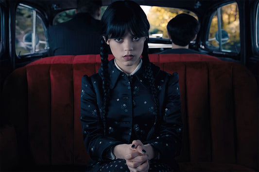 Wednesday Movie Fantastic Comedy Addams Jenna Ortega Poster Wall Art Print Home Wall Decor - xonomax