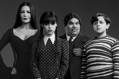 Wednesday Movie Comedy Fantastic Addams Family Poster Wall Art Print Home Wall Decor - xonomax