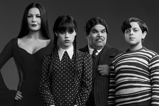 Wednesday Movie Comedy Fantastic Addams Family Poster Wall Art Print Home Wall Decor - xonomax