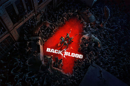 Back 4 Blood Video Games First Person Marksmanship Poster Wall Art Print Home Wall Decor - xonomax